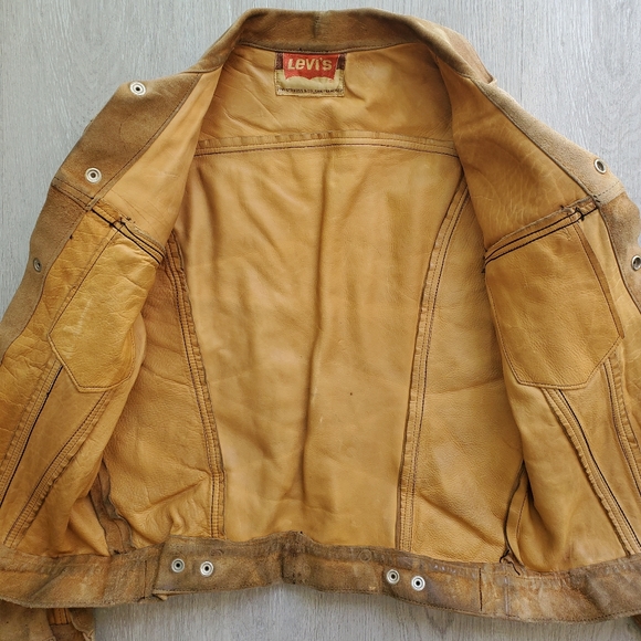 1960's Suede Levi's Vintage Jacket - Picture 3 of 8